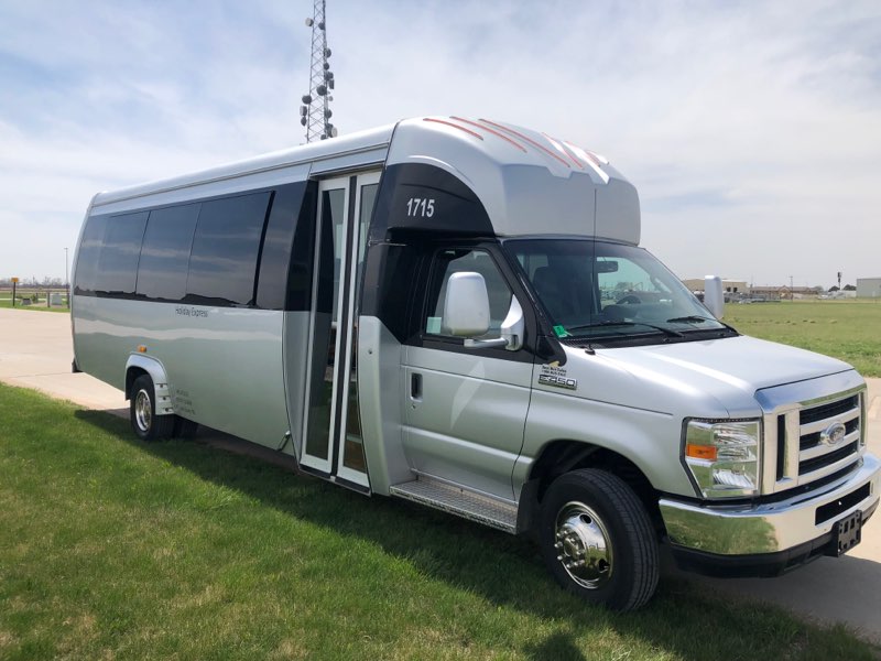 The smallest of our luxurious line of vehicles is the 23 passenger mini coach. 
